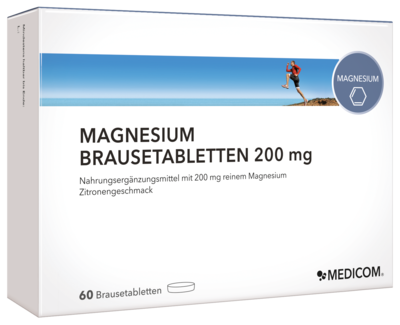 MEDICOM Pharma GmbH MAGNESIUM BRAUSETABLETTEN 200 mg 60 St 16622011