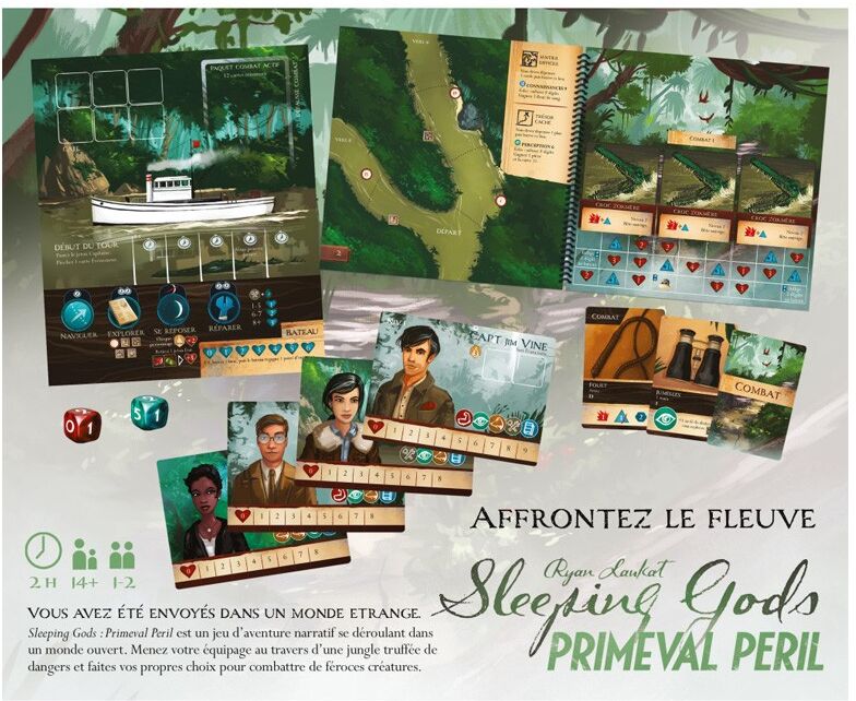 Lucky Duck Games SLEEPING GODS - Primeval Peril