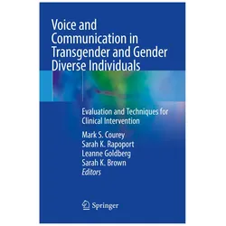 Voice and Communication in Transgender, Fachbücher