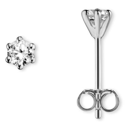 Paar Ohrhänger ONE ELEMENT "Zirkonia Ohrringe Ohrstecker aus 925 Silber", silber, Ohrringe, Damen, Damen, Silber 925 (Sterlingsilber), Bedeutungsvoll & zeitlos – ein Begleiter mit Persönlichkeit