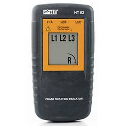 HT Instruments HT82 Drehfeldmessgerät kalibriert (ISO) CAT III 600 V LCD 1005800