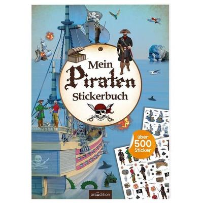 Mein Piraten-Stickerbuch, Taschenbuch von , arsedition, 978-3-8458-1663-0