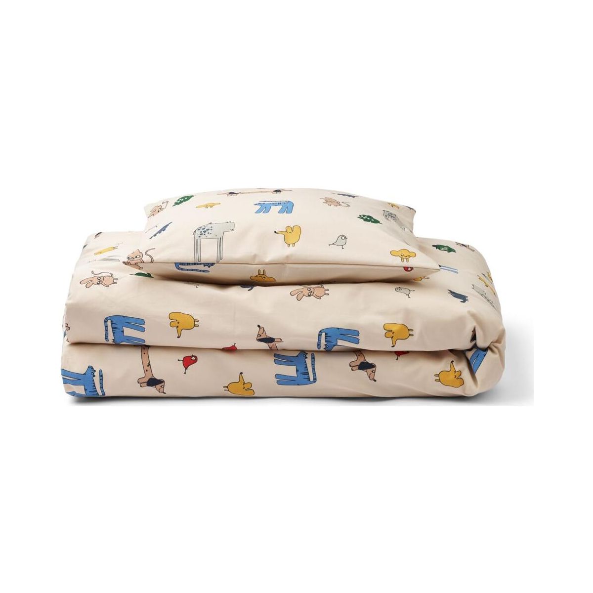 Liewood Ingeborg Junior Printed Bedding imagine / sandy (2897) ONE SIZE LW14926-2897-ONE SIZE-CU
