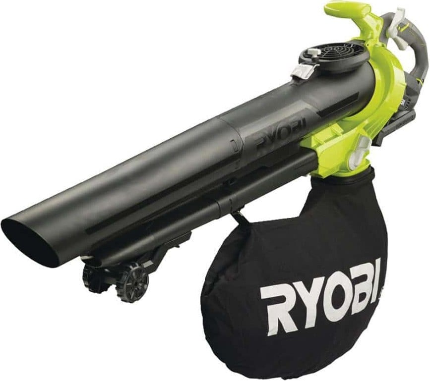 Ryobi RBV36B 3-in-1 bladblazer en vacuümversnipperaar met borstelloze motor en 45 L opvangbak