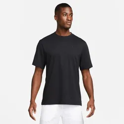 NIKE Dri-FIT Primary kurzarm Fitnessshirt Herren 010 - black/black L