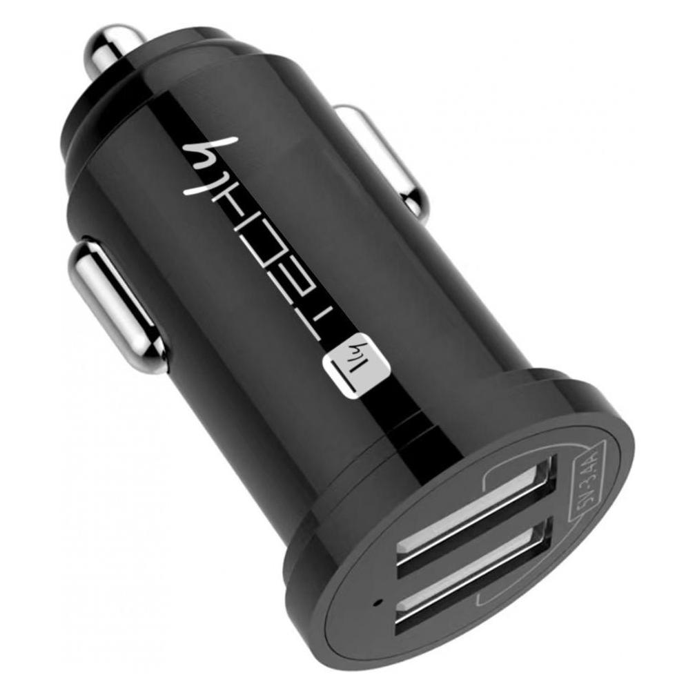 Techly Mini Car Charger 2 USB-A Ports (IUSB2-CAR5-A24)