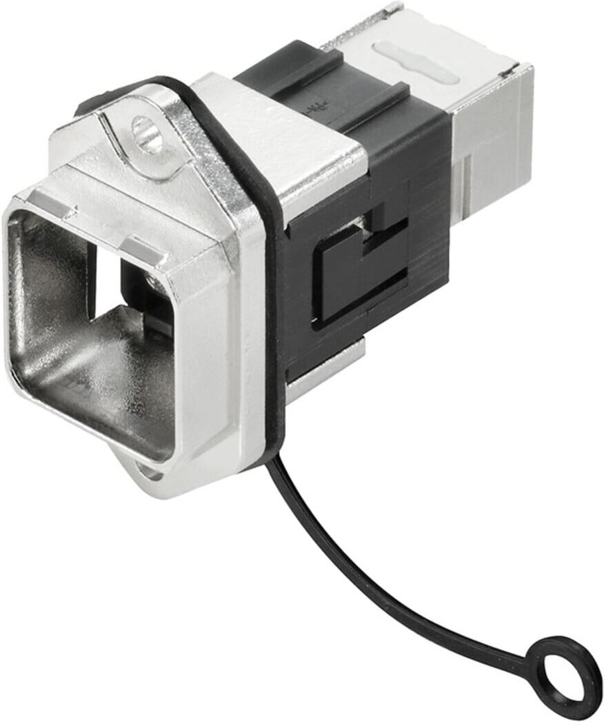 Weidmüller Flansch RJ45 IP67 Cat.6A/Class EA IE-BSS-V14M-RJ45-C (1012310000)