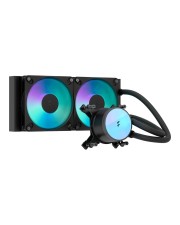 Fractal Design WAK Radius 240 RGB Black AMD Sockel AM4 Ryzen AM5 Zen4 2.200 rpm (FD-W-RA1-2402)