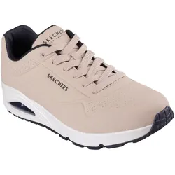 SKECHERS Uno Stand on Air Sneaker Herren NTBK - beige 40