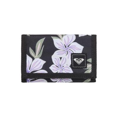 Brieftasche ROXY "Small Beach", Damen, bunt (antrhacite pacific small axs), Obermaterial: 100% Polyester., Kleinlederwaren Brieftasche