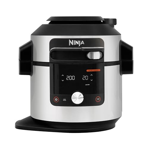 Ninja Foodi MAX Multicooker met SmartLid, 14 kookfuncties in 1, 7,5L, Zilver/Zwart