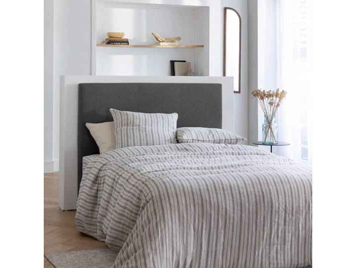 Tête de lit déco gris profond - SOMEO 90