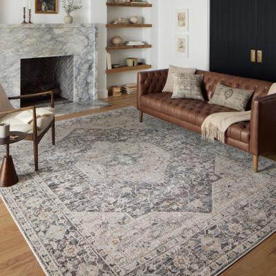 Alexander Home Marilyn Medallion Distressed Oriental Area Rug