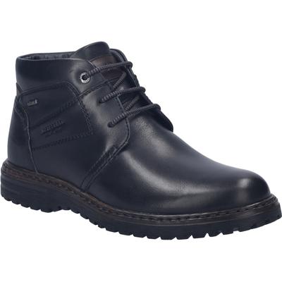 Stiefelette JOSEF SEIBEL "Erroll 52, schwarz", Herren, Gr. 43, schwarz, Obermaterial: 100% Rindsleder Leather cow., Schuhe Stiefelette