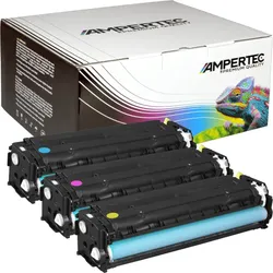 3 Kompatible Toner ersetzt HP U0SL1AM 131A Multipack CMY
