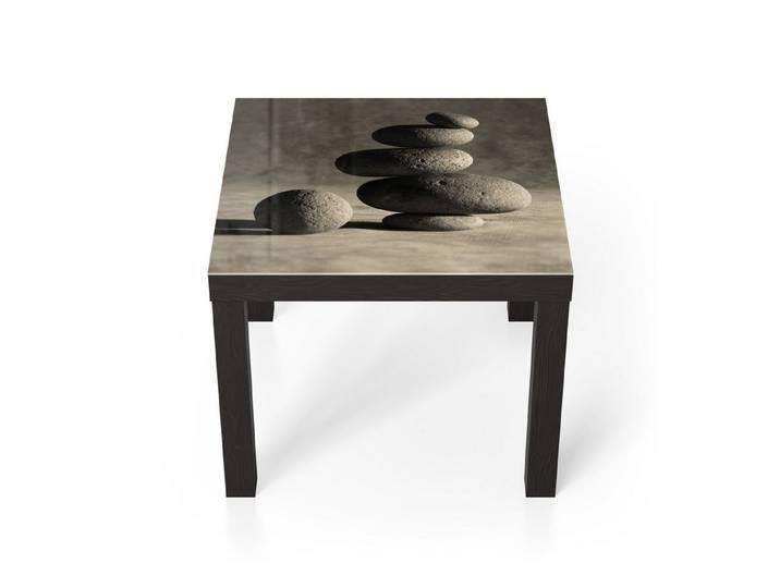 DEQORI Couchtisch 'Stille Balance', Glas Beistelltisch Glastisch modern