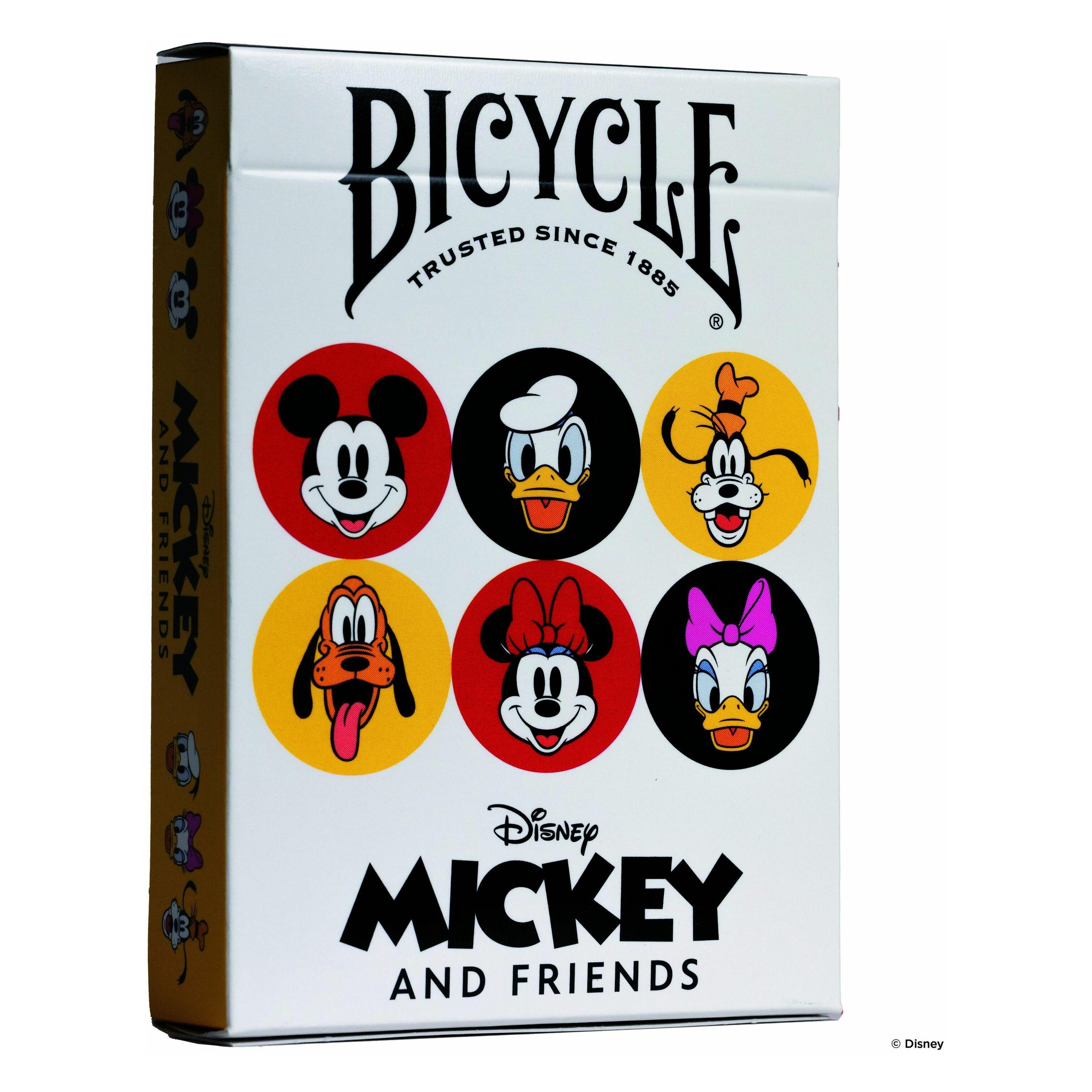 Cartamundi Bicycle Disney Michey and Friends (Deutsch, Englisch, Französisch, Italienisch, Niederländisch, Spanisch, 1 - 4 Spieler) (410648)