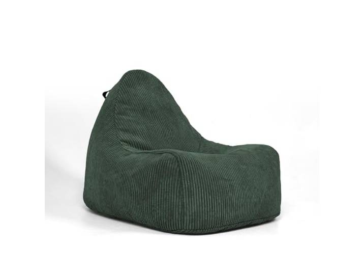 Nadimaideal Sitzsack 2 in1 Funktionen für Kinder, Teenager & Erwachsene Indoor & Outdoor Gaming Sitzsack -Komfortabler Beanbag Füllung EPS Perlen (Dunkelgrün, Königessitzsack XXL)
