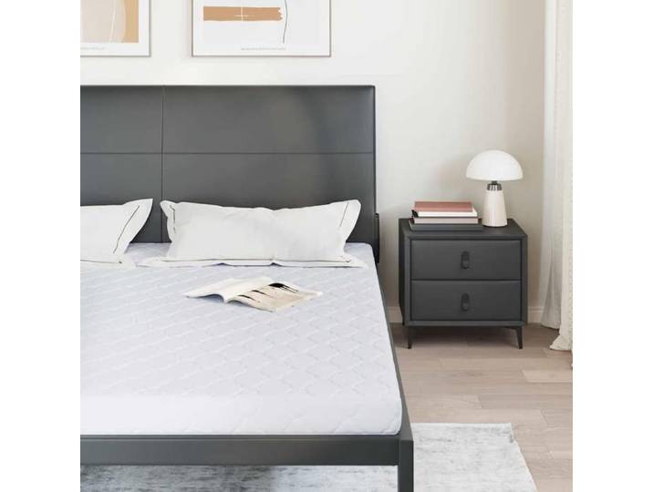 PROMOTION Matelas pour Lit 2 personnes - Blanc 200x200 cm Mousse PU 891621