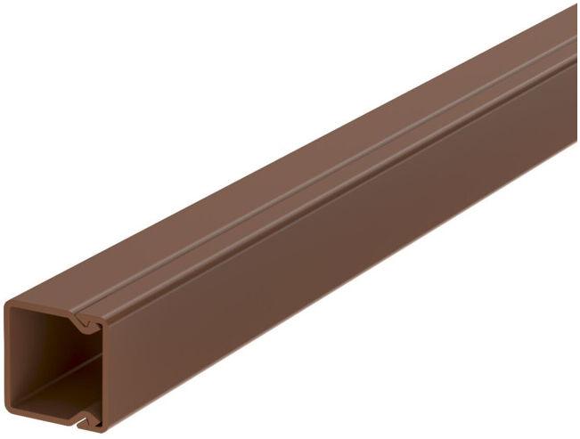 OBO Bettermann Goulotte murale et plafond WDK20020BR 20x20x2000 PVC sbr (6025129)