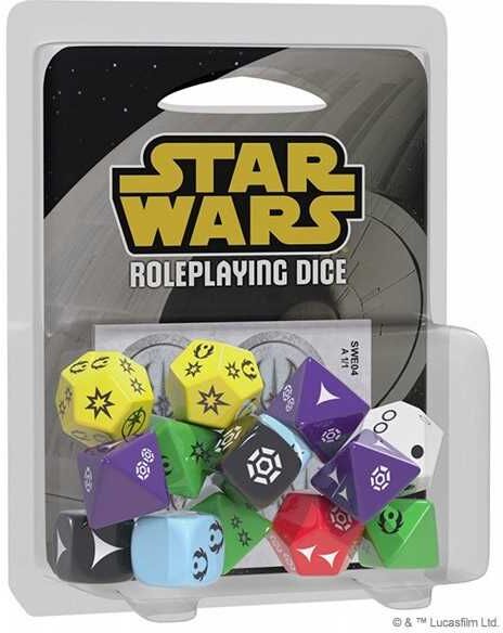 Star Wars RPG Roleplaying Dice Set for Edge of the Empire, Age of Rebellion and Force and Destiny Games