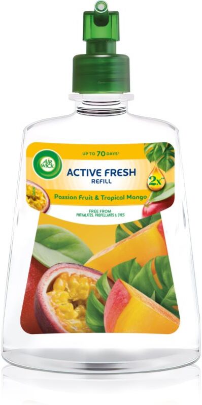Air Wick Active Fresh Passion Fruit & Tropical Mango désodorisant recharge 228 ml