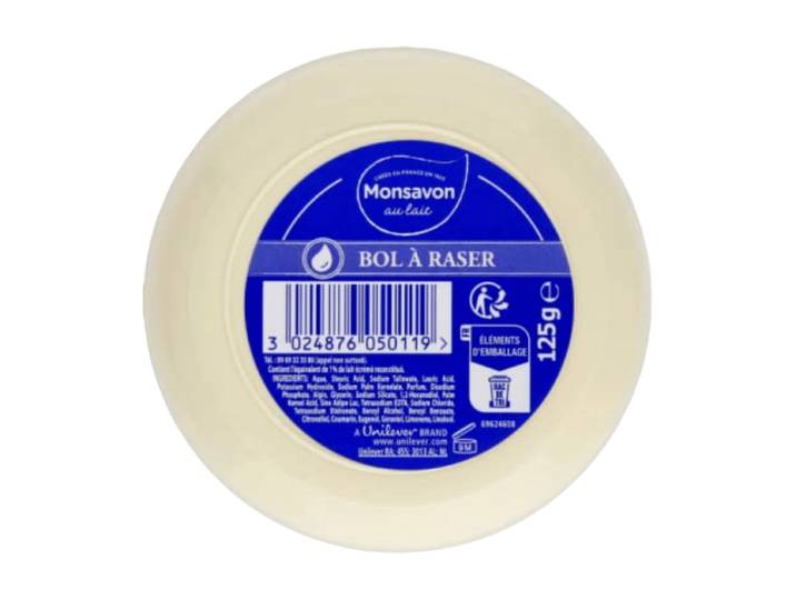 Monsavon Savon de Rasage en Bol Formule Classique 125 g