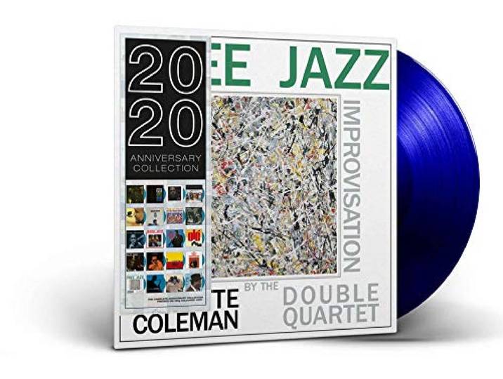 Free Jazz-Vinyle Bleu