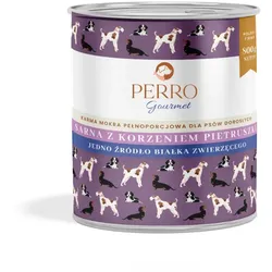 PERRO Gourmet Reh mit Petersilienwurzel für ausgewachsene Hunde 800 g
