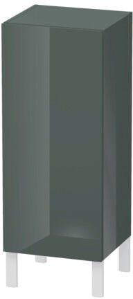 L-Cube Duravit haute LC1189R3838 individuel, porte à droite, gris dolomiti brillant