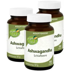 Kopp Vital® Adaptogen Ashwagandha (Schlafbeere) / 500 mg / 150 Kapseln