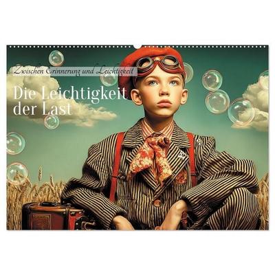 Die Leichtigkeit der Last (Wandkalender 2027 DIN A2 quer), CALVENDO Monatskalender