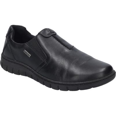 Slipper JOSEF SEIBEL "Steffi 65, schwarz", Damen, Gr. 37, schwarz, Obermaterial: 100% Rindsleder Leather cow., Schuhe Slipper