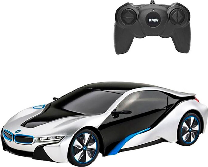 Rastar R/C 1:24 BMW i8 afstandsbedieningsauto - Wit