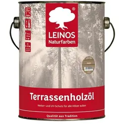 Leinos Terrassenholzöl 236 Rötlich - 10 l Eimer