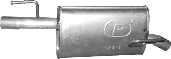Polmo Endschalldämpfer 17643 Für Opel