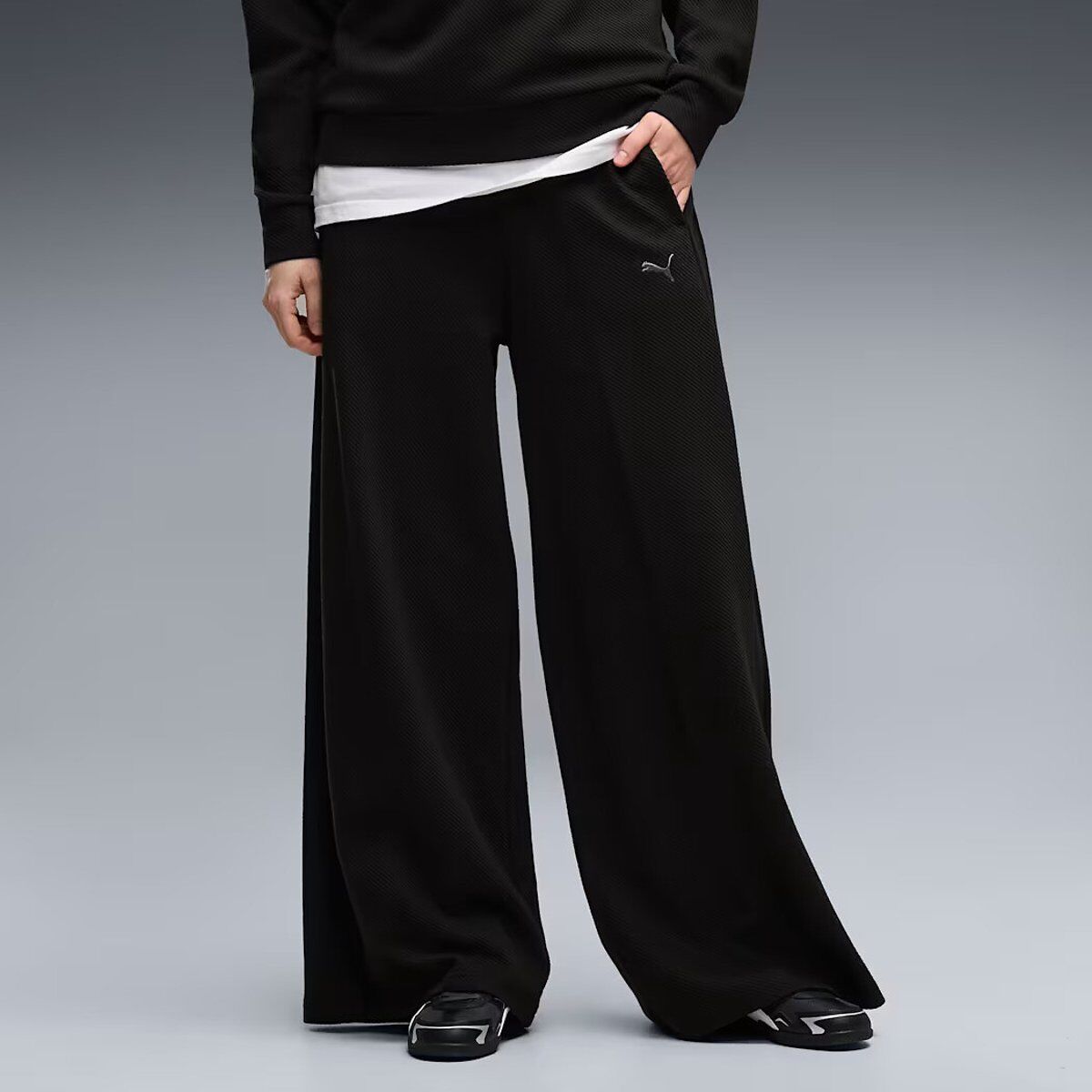 PUMA Pantalon large ESSENTIALS ELEVATED