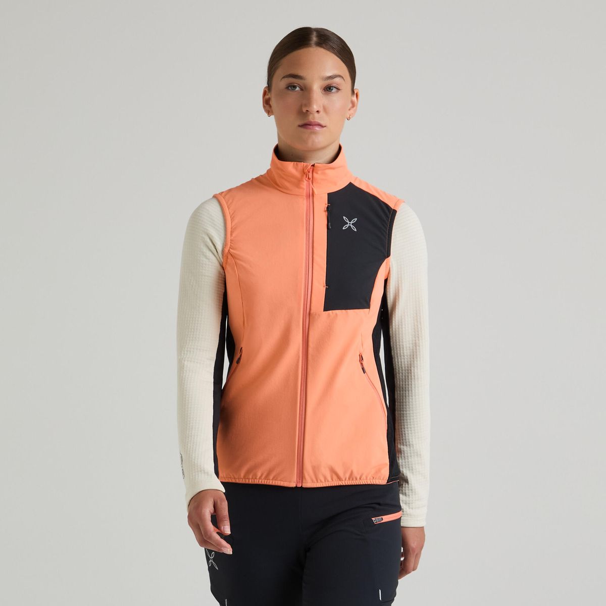 Montura Peak Vest Woman melon (354) L MVVK00W-TS758-354-L