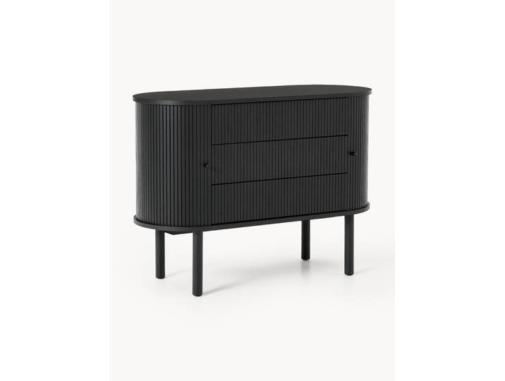 Kommode Calary mit geriffelter Front