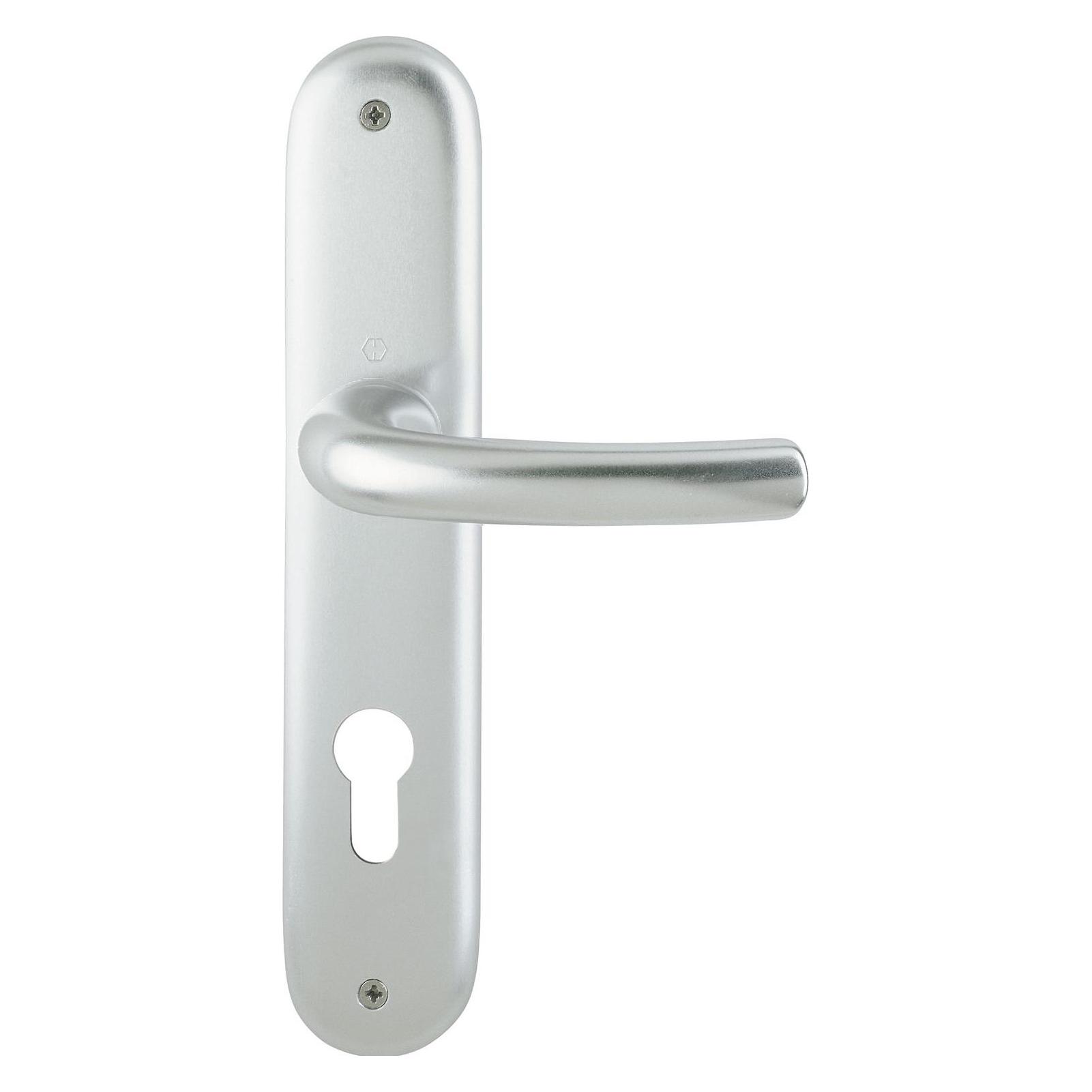 Hoppe Langschildgarnitur Tôkyô 1710/273P Aluminium F1 PZ 72 mm DIN links / rechts (Türgarnitur) (2804985)