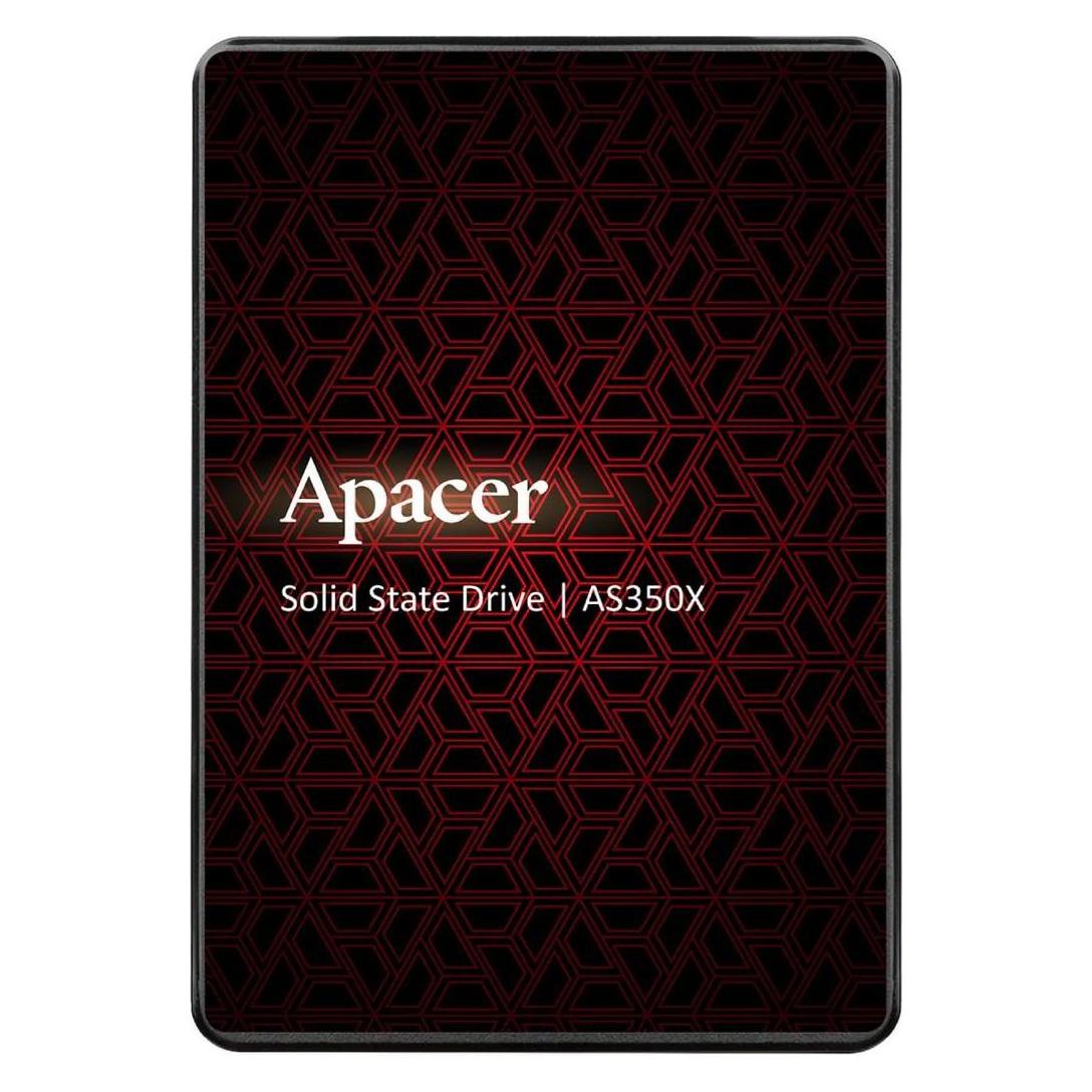 Apacer AS350X 1 TB SSD, schwarz, SATA 6 Gb/s, 2,5" (1000 GB, 2.5") (AP1TBAS350XR-1)