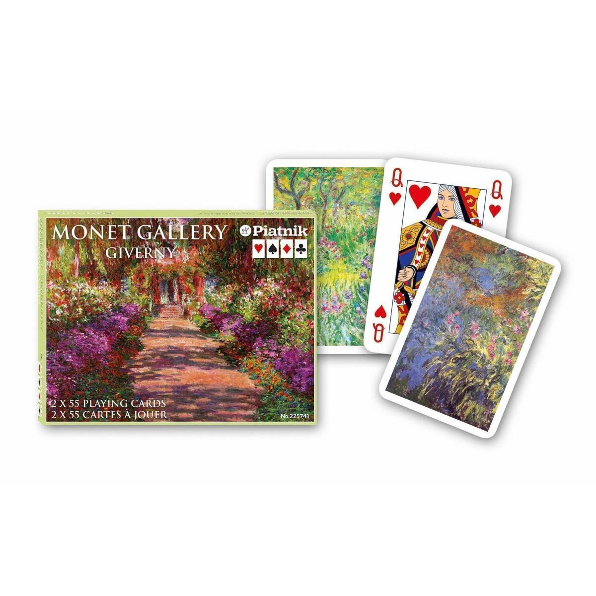 Piatnik Creativa Mente Monet Giverny speelkaarten – dubbele set