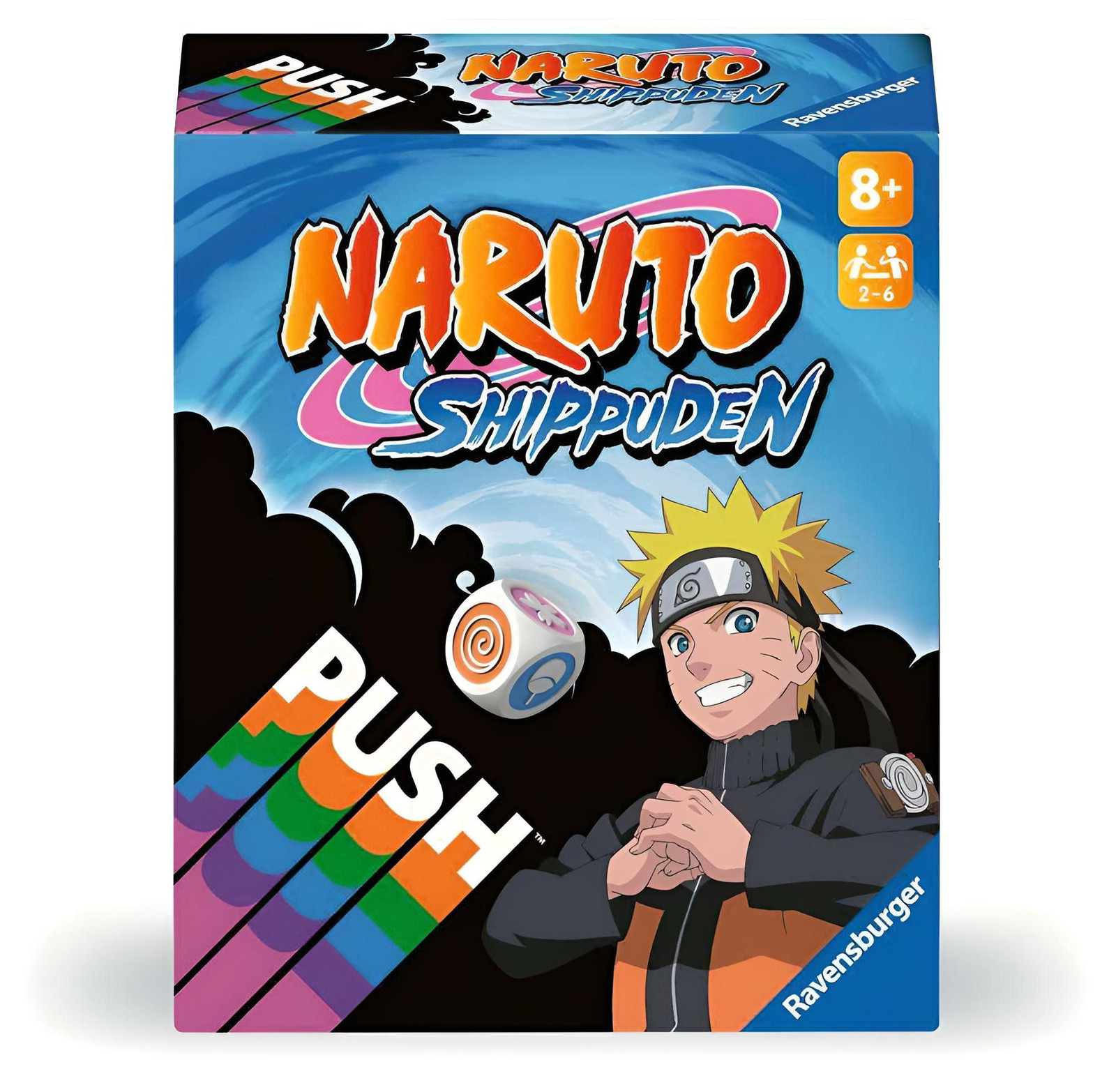 Ravensburger Naruto Shippuden PUSH kaartspel voor 2-6 spelers vanaf 8 jaar