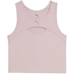 PUMA Shape Keyhole Tanktop Damen 49 - misty pink XXL