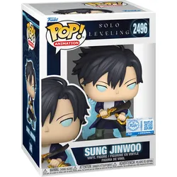 Funko POP! Solo Leveling Sung Jinwoo Blue Aura mit Chase-Chance Vinylfigur Nr. 2496