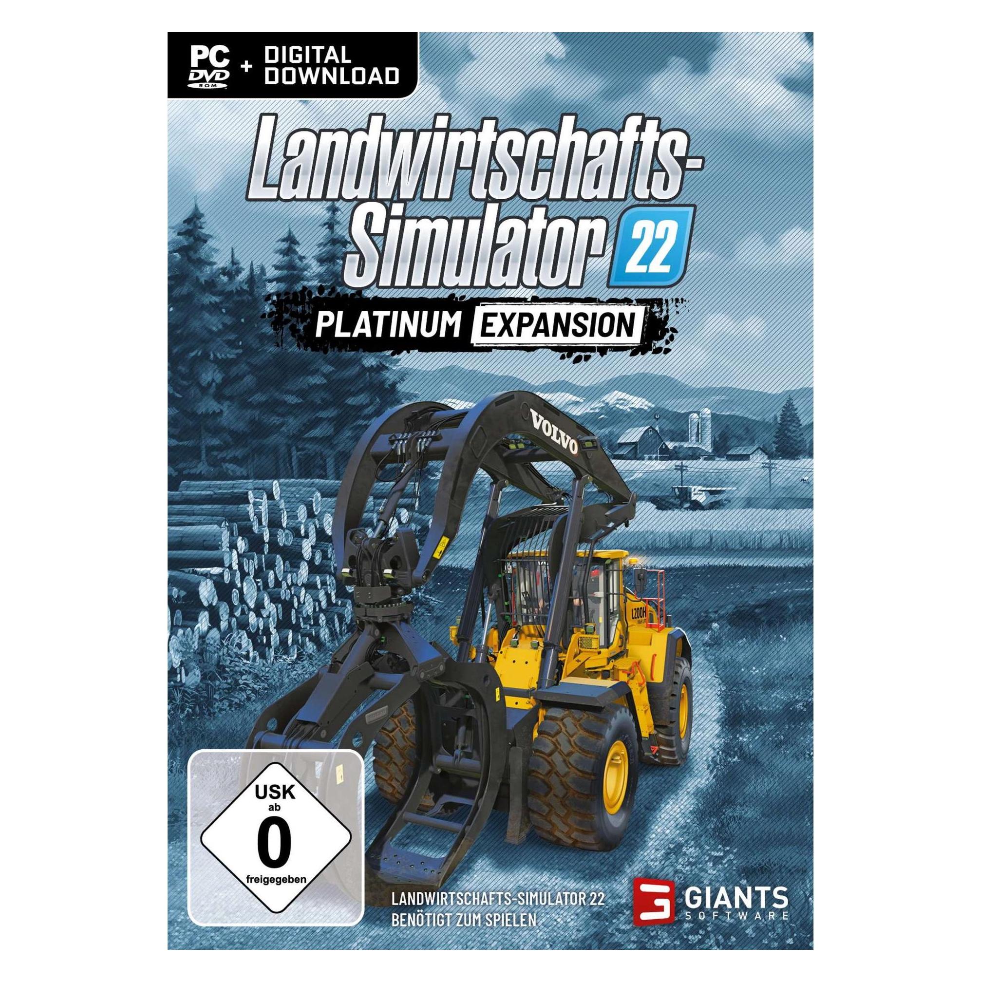 Giants Software Landwirtschafts-Simulator 22 - Platinum Expansion (PC, DE) (316663)
