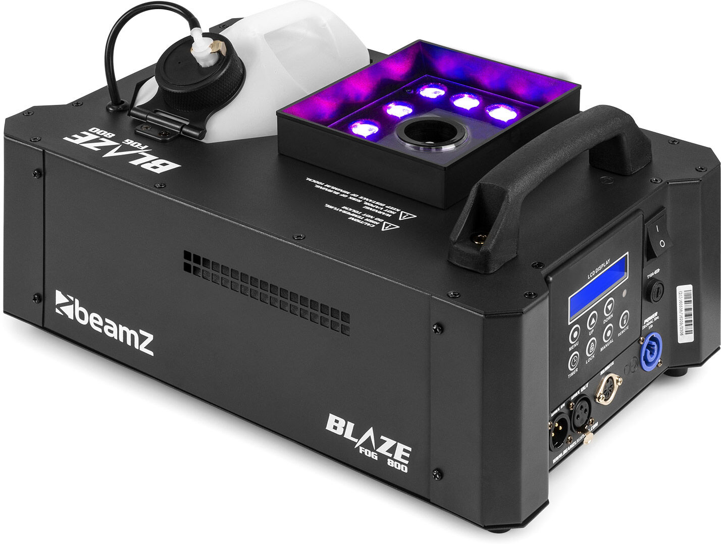 Beamz Blaze800 Vertikale Vernebelungsanlage 12x4w 4in1 Led