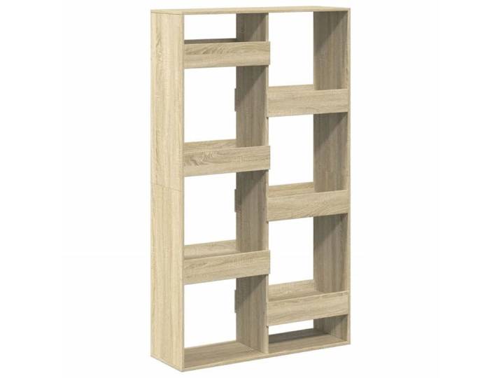 Bibliothèque SOLOMOON CHIC Cloison de séparation - pour salon - chêne sonoma 100x33x175cm bois ingénierie BB105