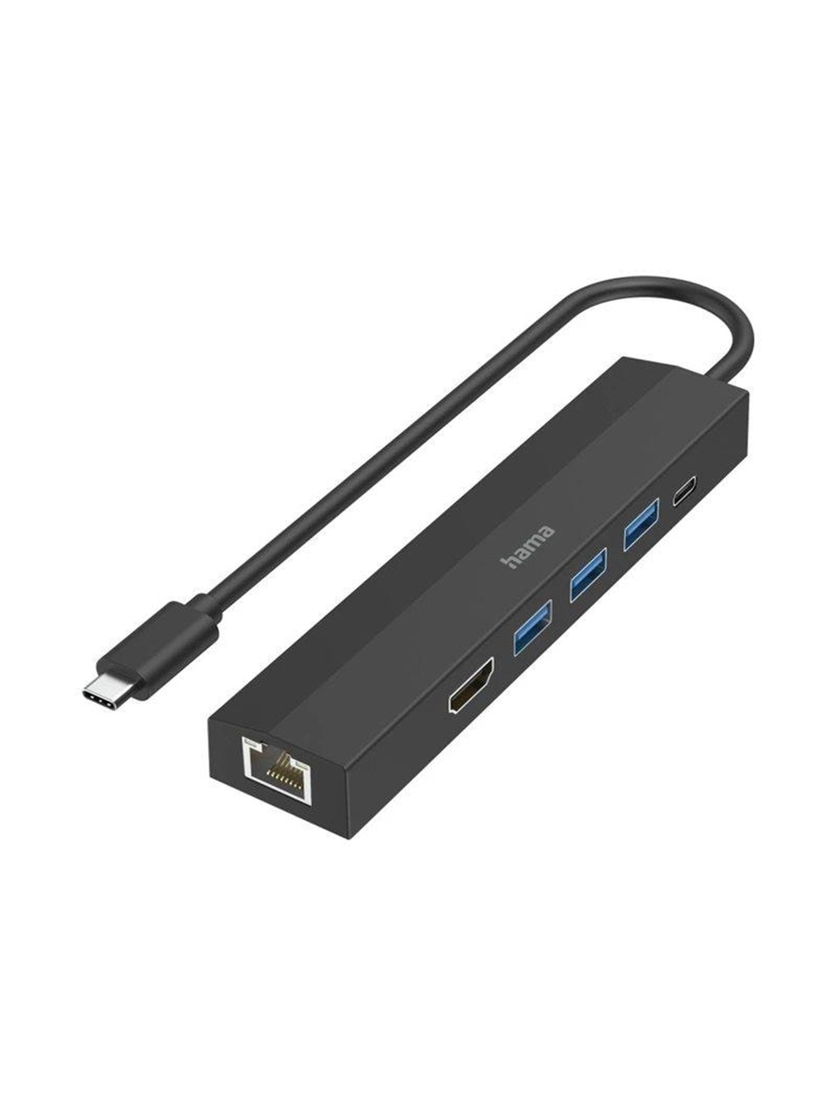Hama 00200144 interface hub USB-Hubs - USB 3.1 - 6 - Schwarz