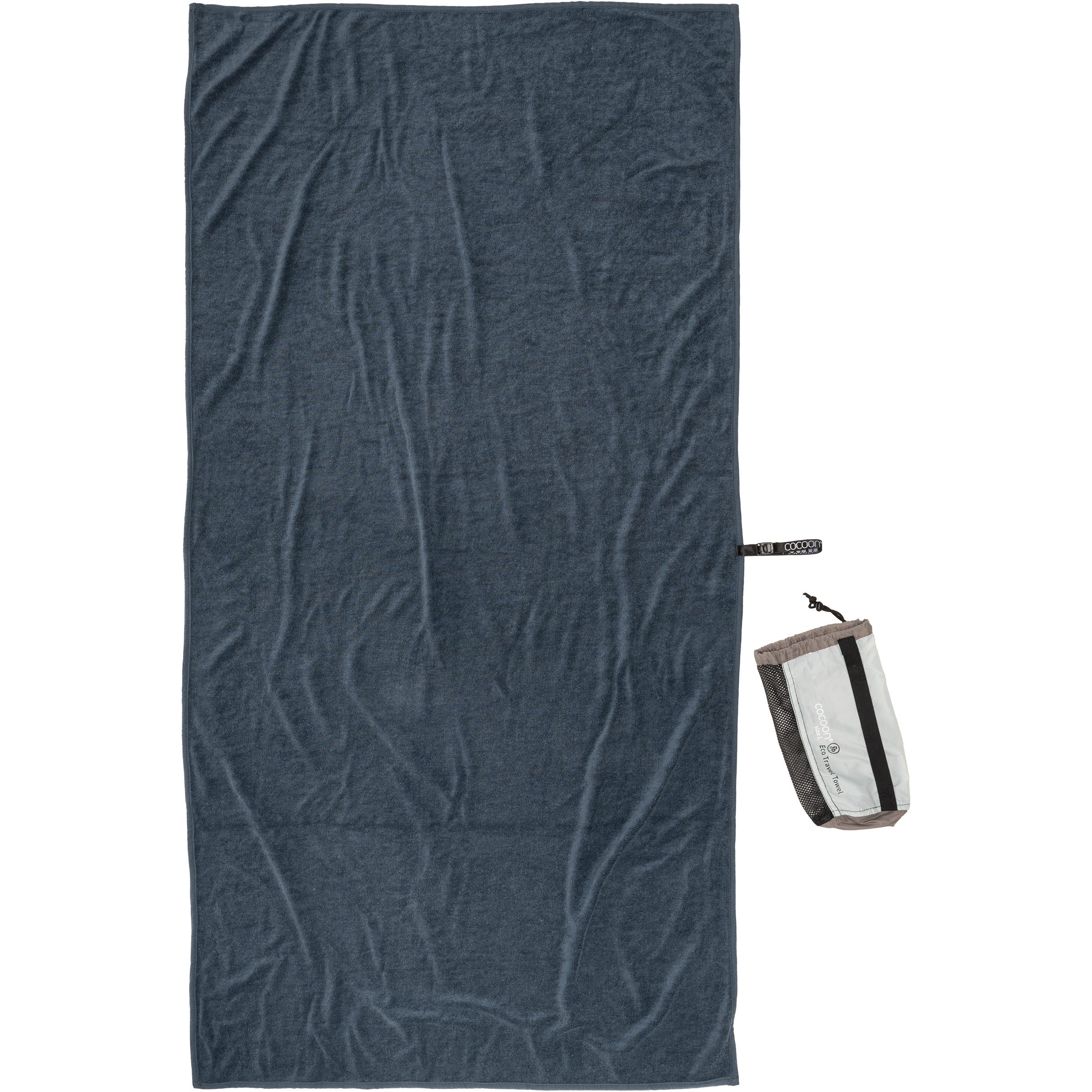 Cocoon Travel Handtuch Reisehandtücher blau Größe XL Reise